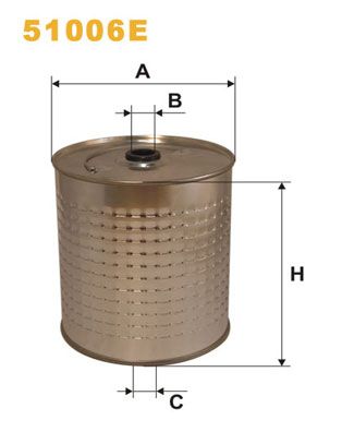 WIX FILTERS Öljynsuodatin 51006E